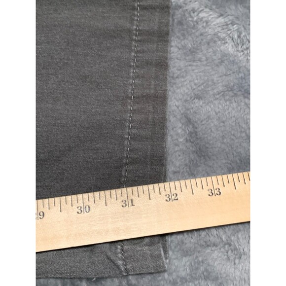 Volcom Vmonty Pants Mens 36x32 Gray Straight Leg Classic Preppy Logo Flaw - Picture 14 of 16